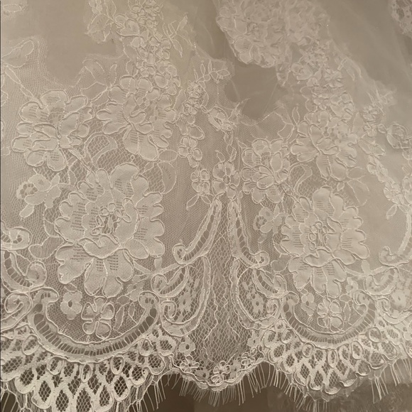 Lace ball gown wedding dress - Picture 7 of 7